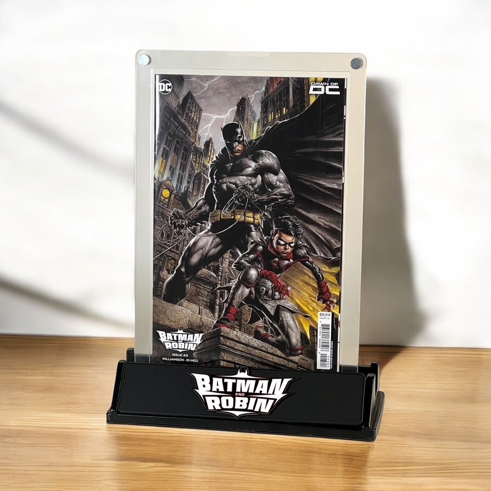 Batman and Robin Comic Stand