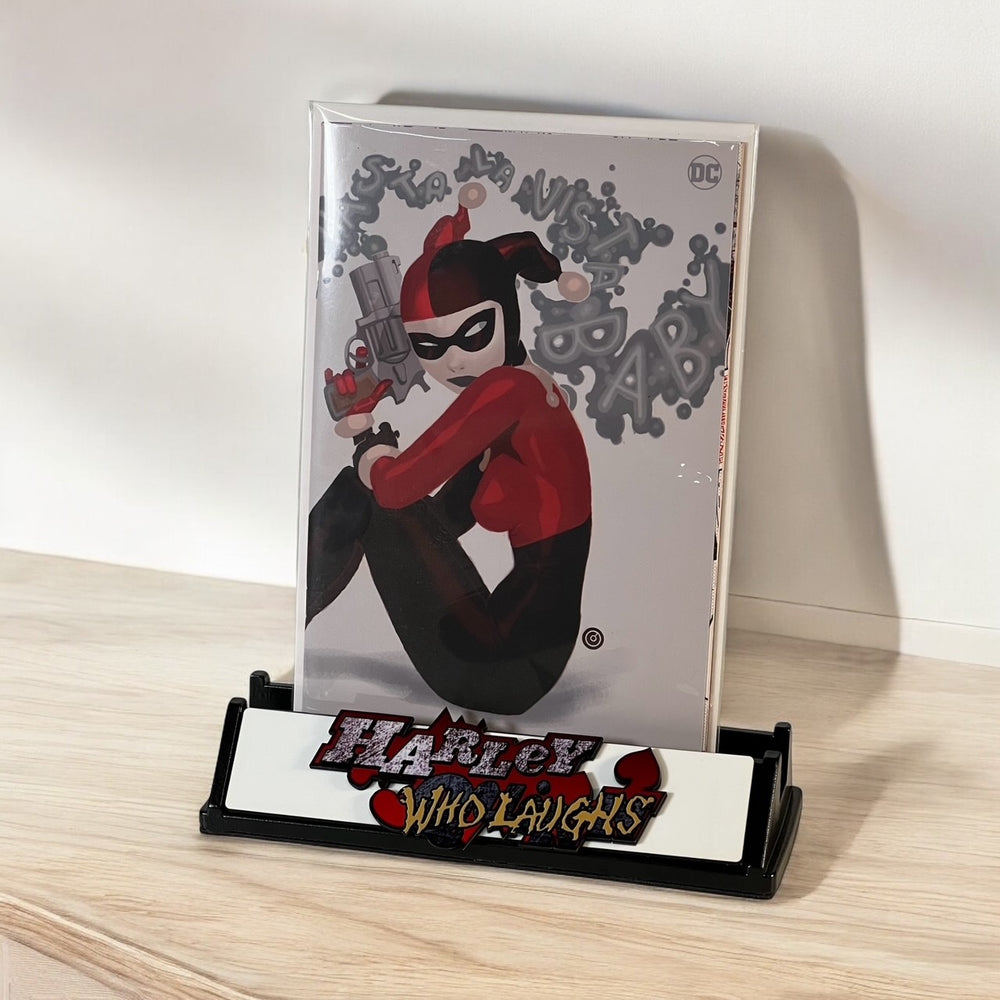 
                  
                    Harley Who Laughs Comic Stand
                  
                