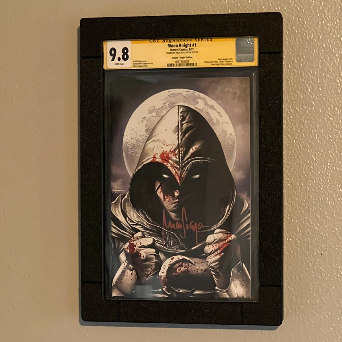 EZ Slab Frame--UV Protected Acrylic Magnetic Graded Comic Display Fram ...