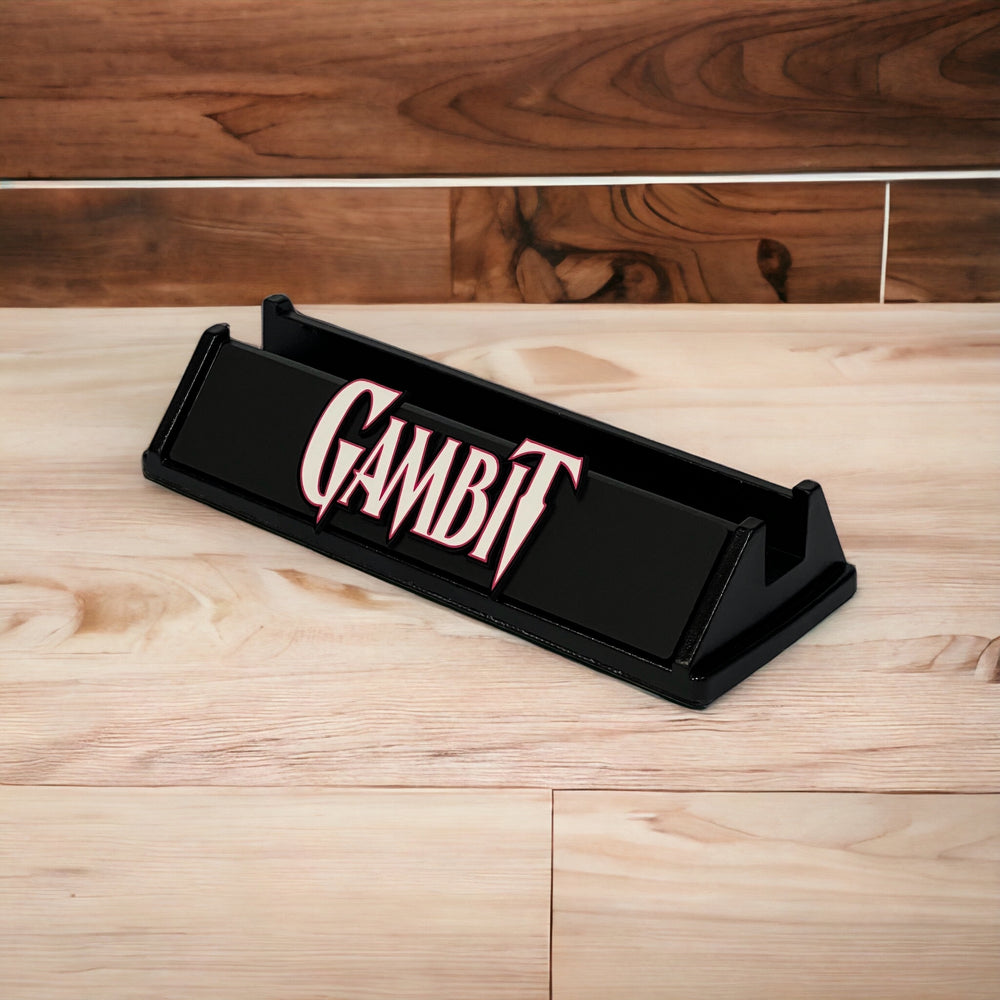 Gambit Comic Stand (White Lettering)