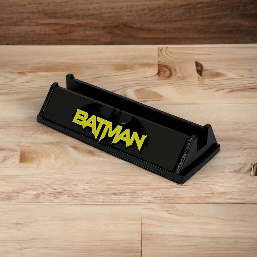 Batman Comic Stand (Bat with Yellow Letters)