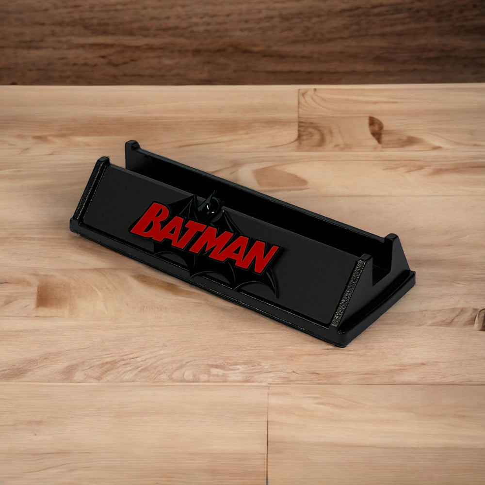 Batman Comic Stand (Cape with Red Letters)