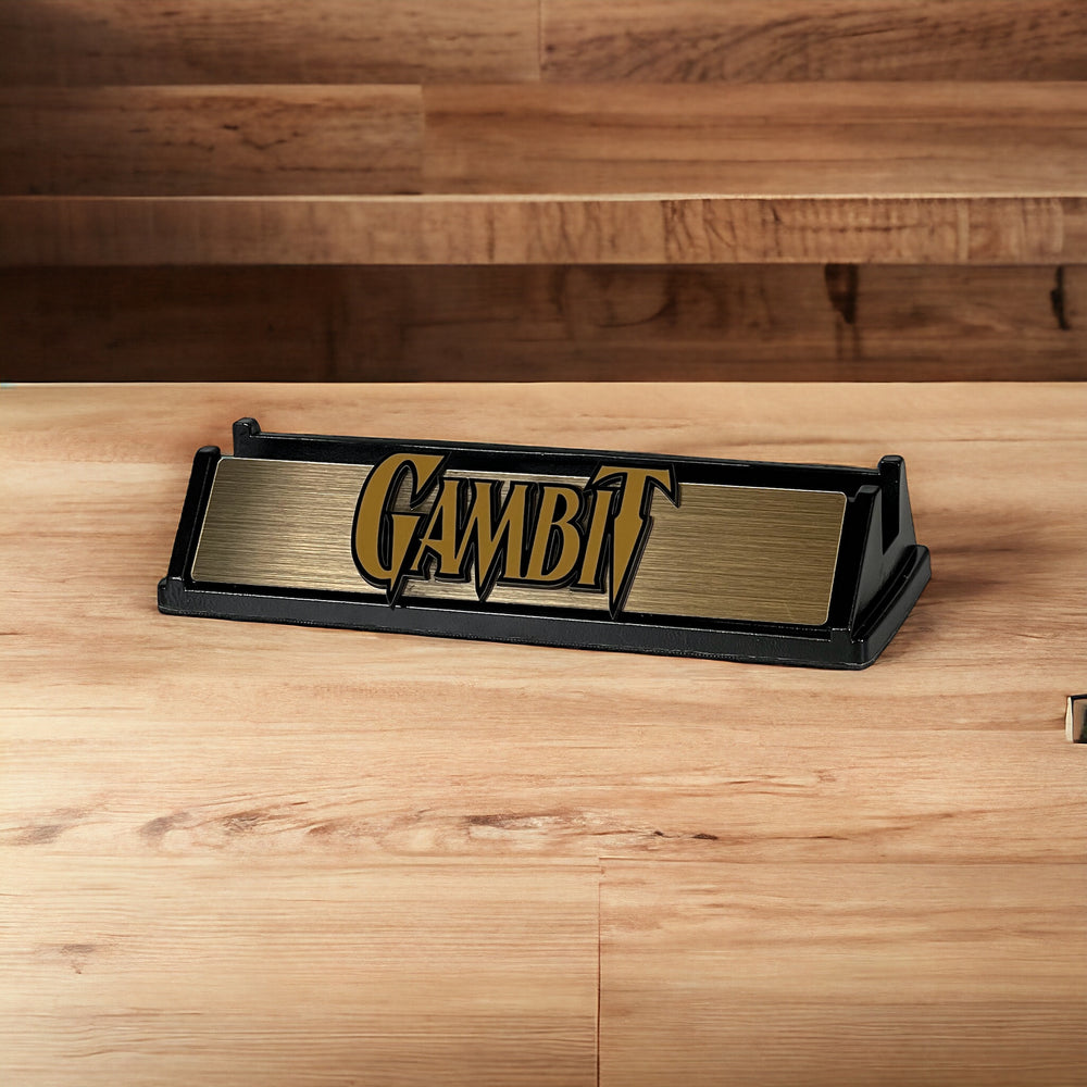 Gambit Comic Stand (Gold Foil Backplate)