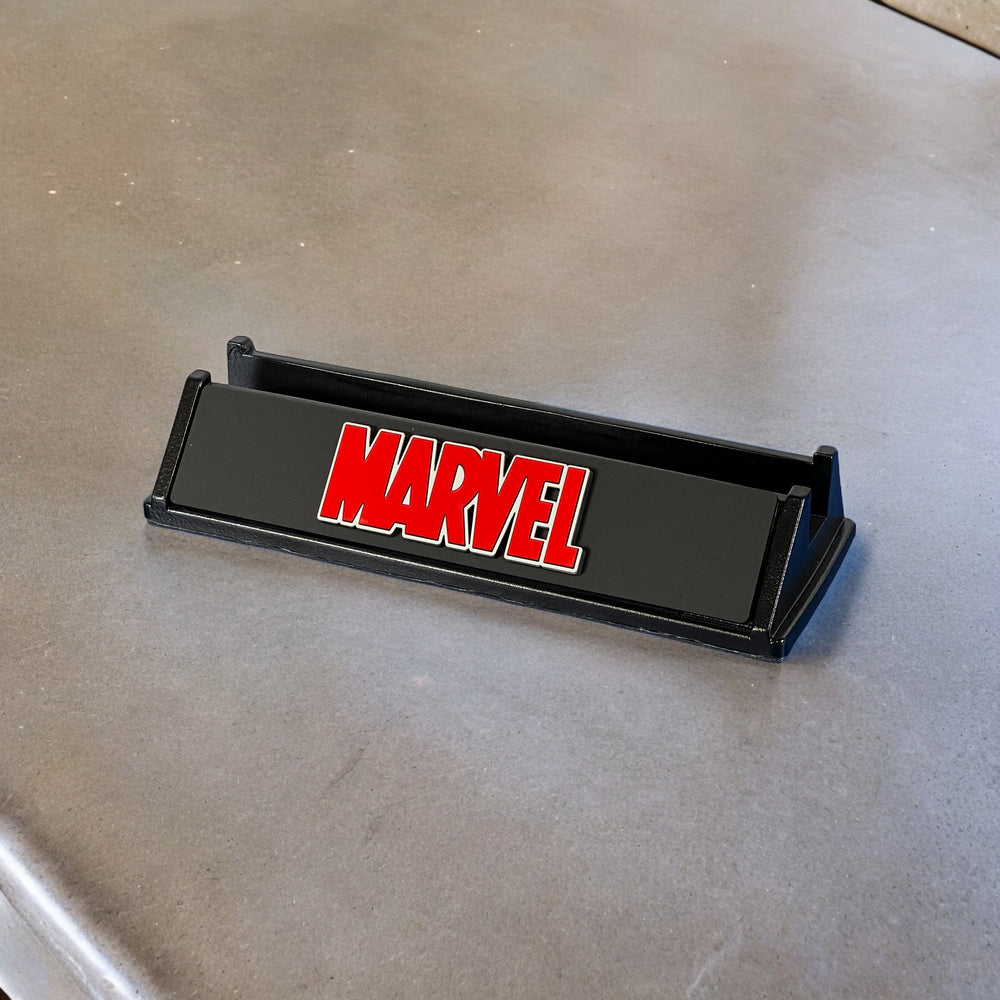 Marvel Comic Stand (Black w/ Red)