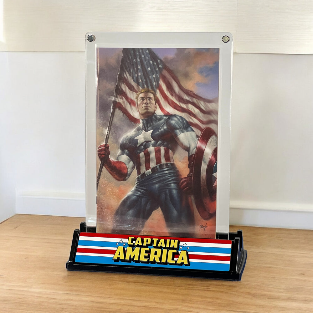 
                  
                    Captain America Comic Stand (Classic)
                  
                